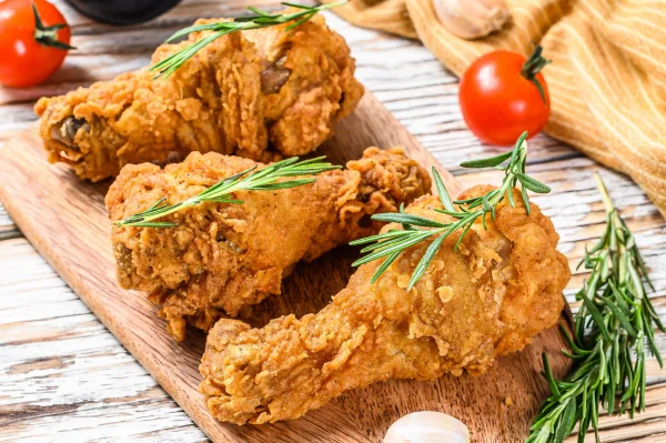 3pcx. poulet frit